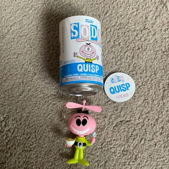 Funko Accessories - FUNKO soda ad icons quisp figure common